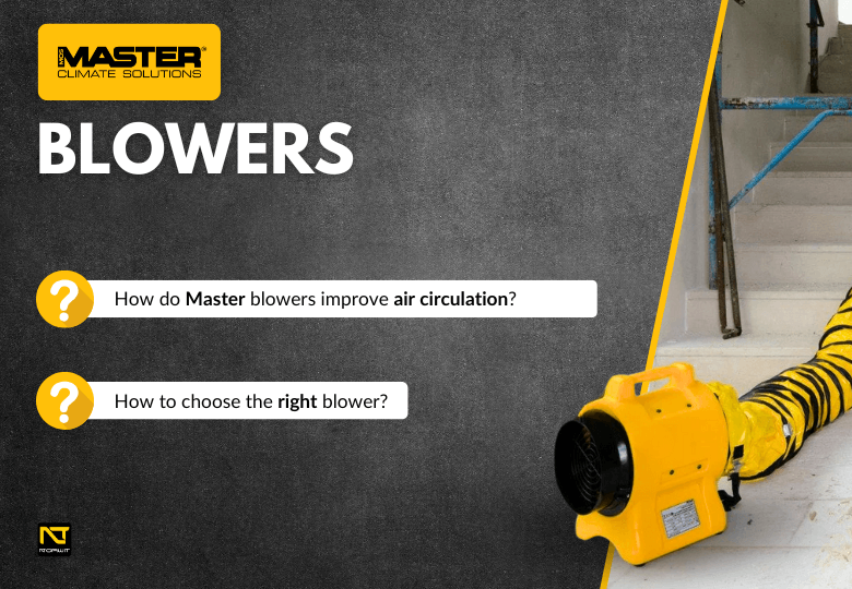 Professional Master Blowers – Optimal Air Circulation in Industry and Warehouses!