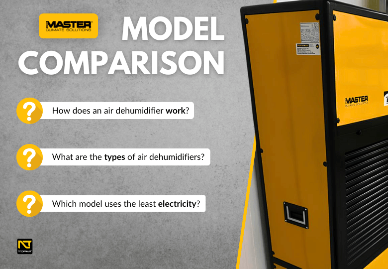 Which Dehumidifier to Choose? Comparison of Home and Industrial Models
