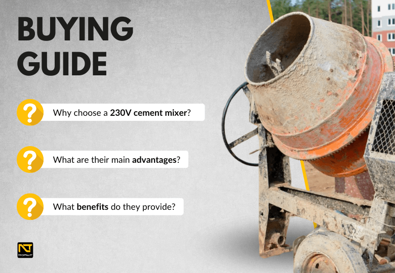 How to Choose the Best 230 V Cement Mixer? A Guide for Builders