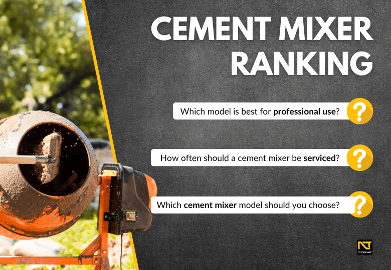 Ranking of the Most Popular Construction Cement Mixers – Which Models Are Worth Choosing?
