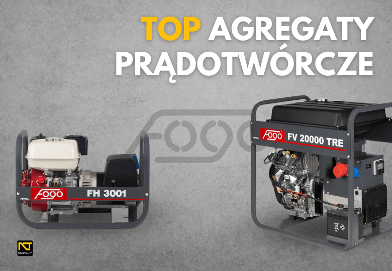 Najlepiej sprzedające się agregaty prądotwórcze – TOP modele w NORWIT.PL!