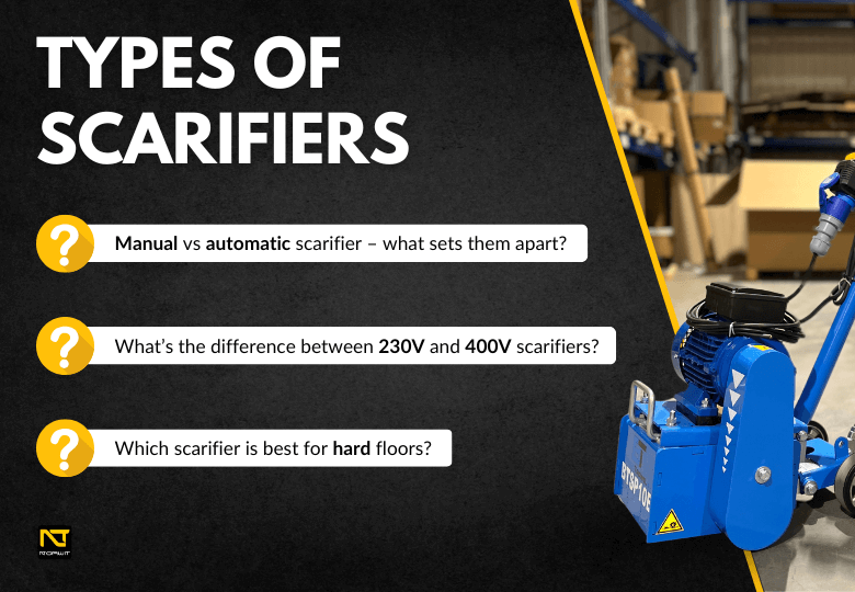 Scarifiers for Underfloor Heating – Discover the Types and Choose the Best One!