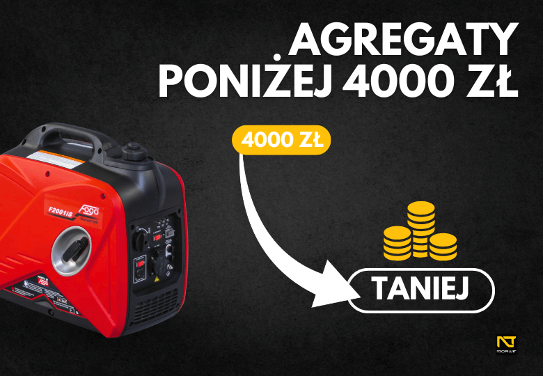 Agregaty prądotwórcze do 4000 zł w 2023 roku - ranking NORWIT.PL