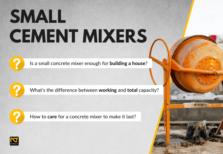 Small Cement Mixer for Home Construction – Which One to Choose?