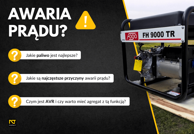 Awaria prądu? Sprawdź, jak się zabezpieczyć i jaki agregat prądotwórczy wybrać do domu!