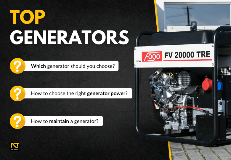 Most Popular Power Generators – Which Models Are Worth Choosing?